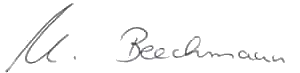 Unterschrift Ulrike Beeckmann